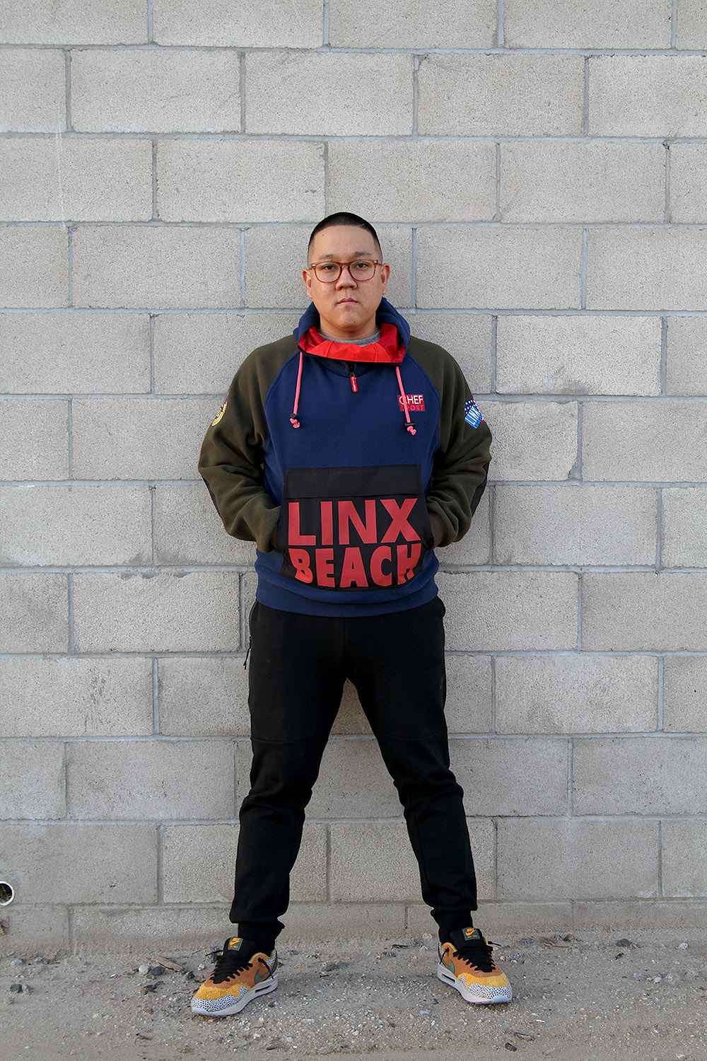 売上超安い LINX CL95 BEACH リンクスビーチマウンテンパーカーM Jacket ナイロンジャケット