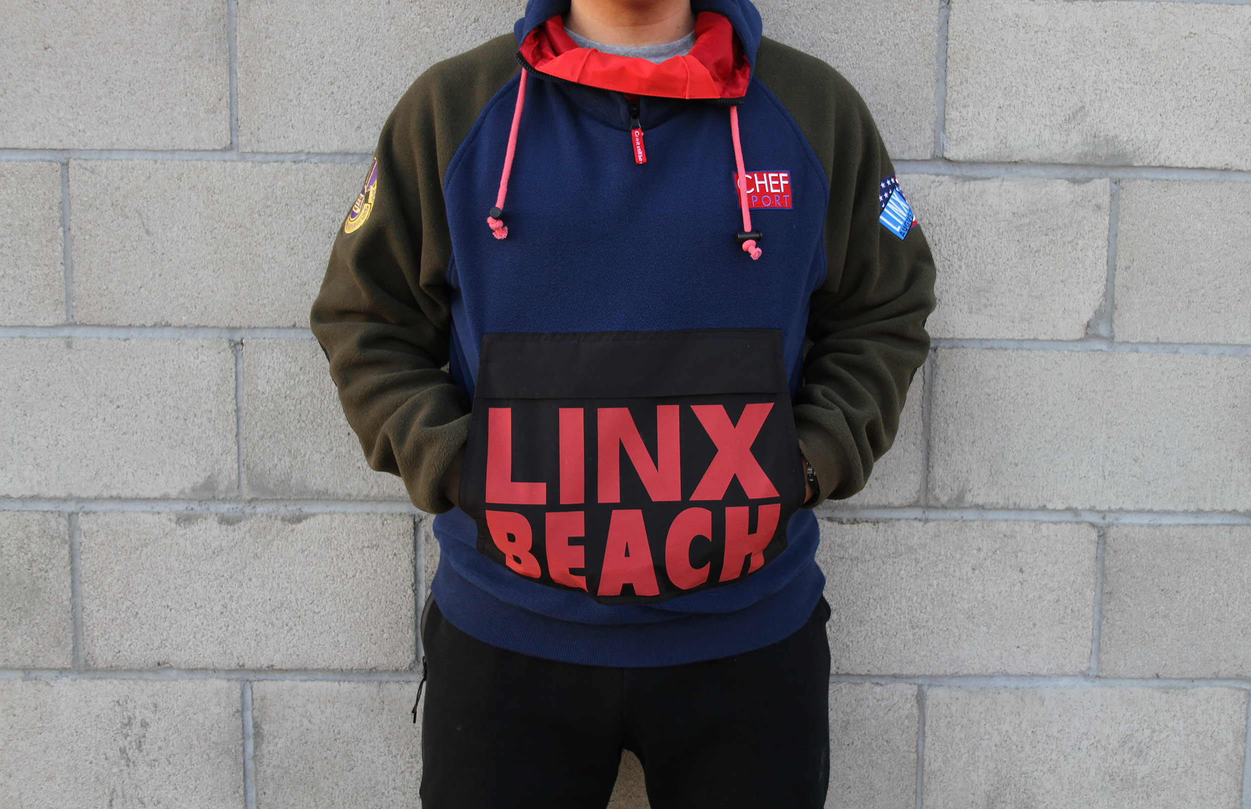 売上超安い LINX CL95 BEACH リンクスビーチマウンテンパーカーM Jacket ナイロンジャケット